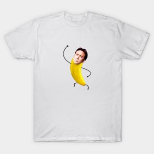 Nicolas cage in a banana T-Shirt